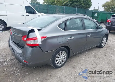 2015 Nissan Sentra S from USA, damaged, VIN 3N1AB7AP1FY360639